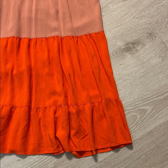 Anna-Kaci Tiered Ruffled Colorful Sleeveless Plus Size Dress Sz 2XL - Picture 3 of 5